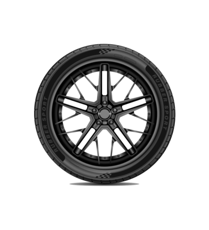 Roue à pneu radial